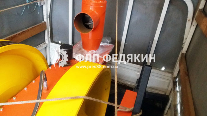 Оборудование для брикетирования шелухи - отгрузка - Краматорск