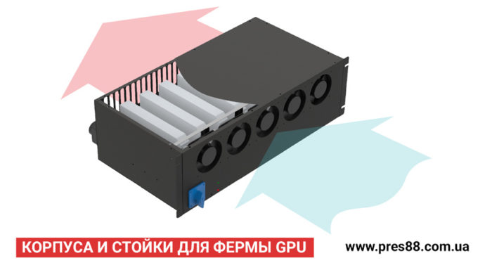 Корпус для фермы GPU